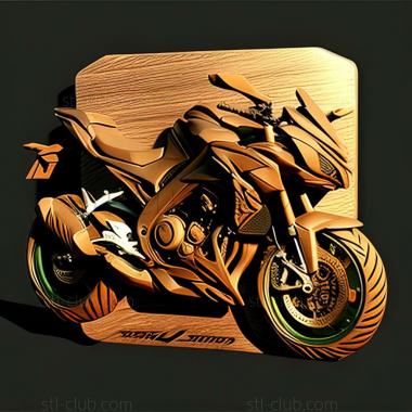 3D мадэль Kawasaki Z300 (STL)